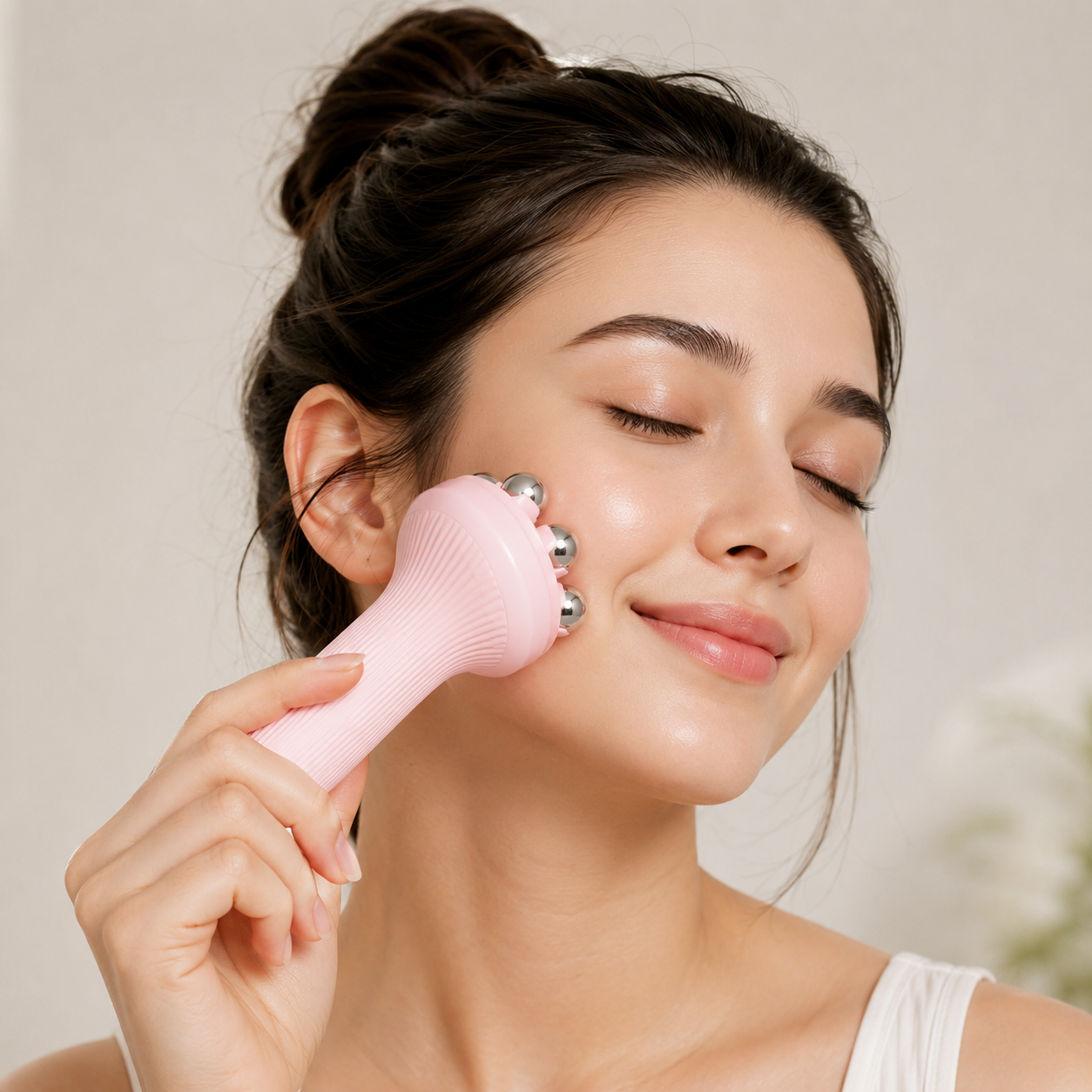 5D Face & Neck Massager Roller – Lift, Sculpt & Relax