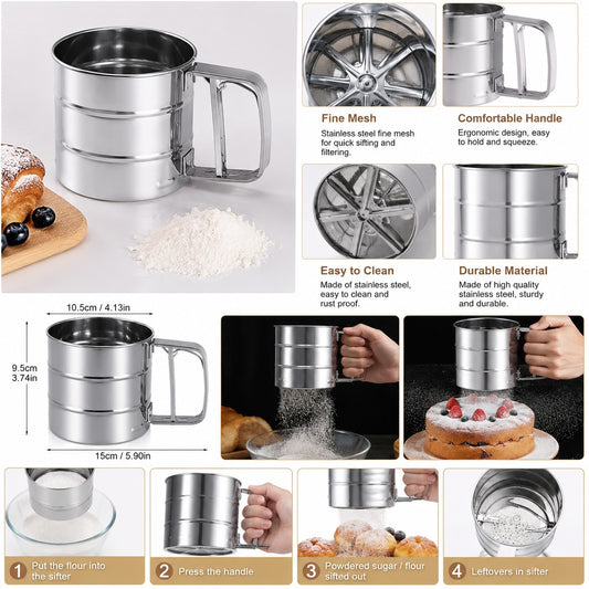 Stainless Steel Flour Sifter