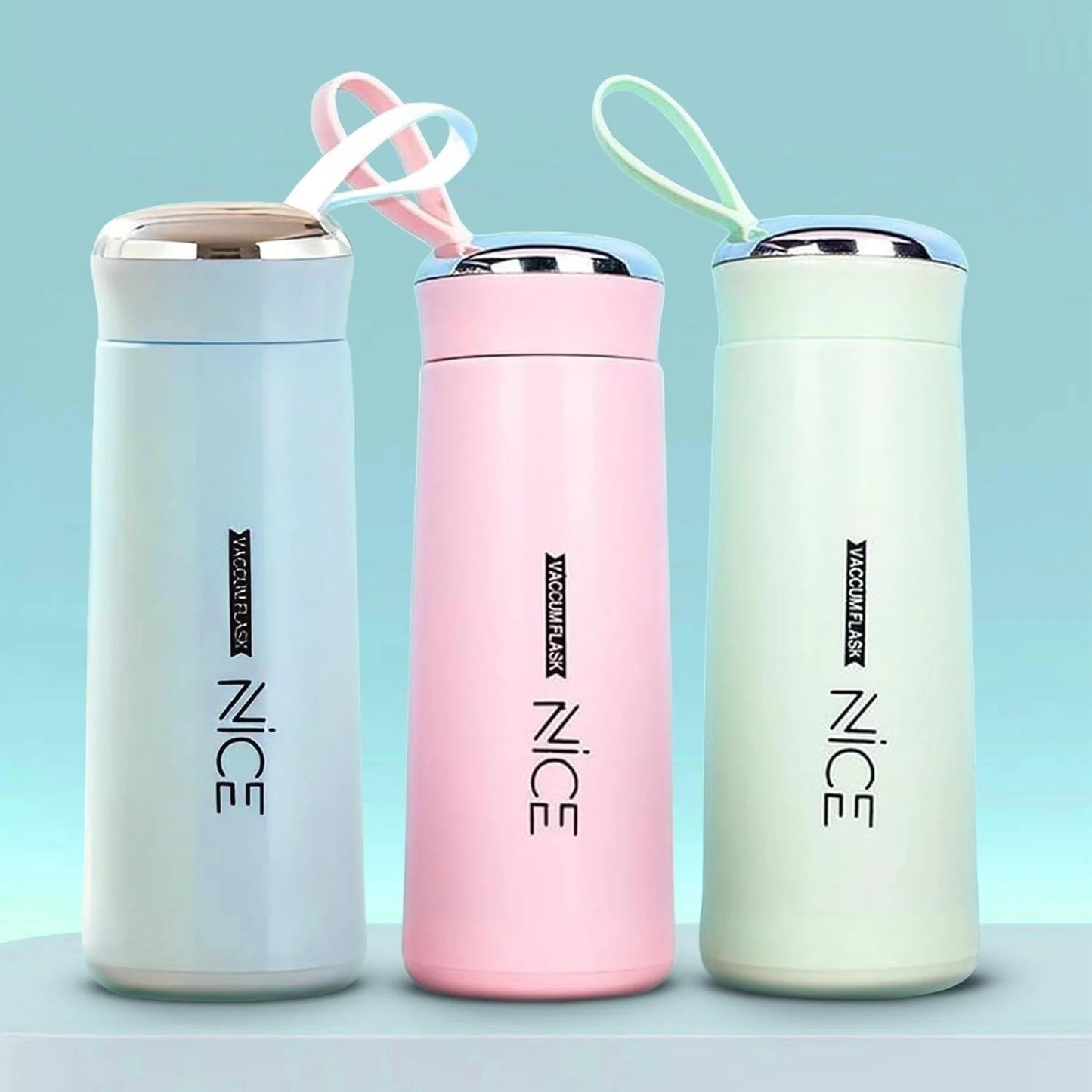 BPA Free Glass Water Bottle | 400ml | Random color