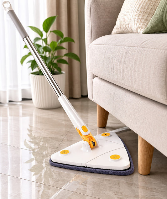 360° Triangle Rotating Cleaning Mop