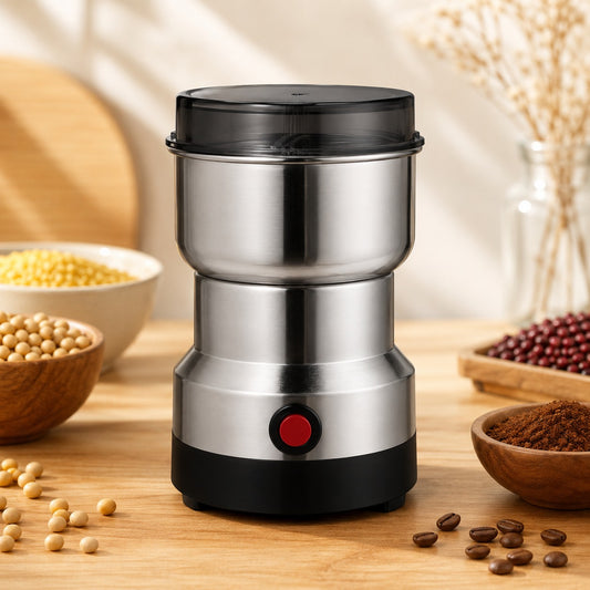 Stainless Steel Electric Grain & Spice Grinder