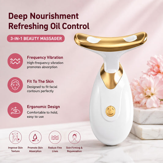 3-in-1 Electric Facial Beauty Massager