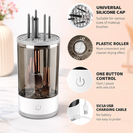 Electric Makeup Brush Cleaner