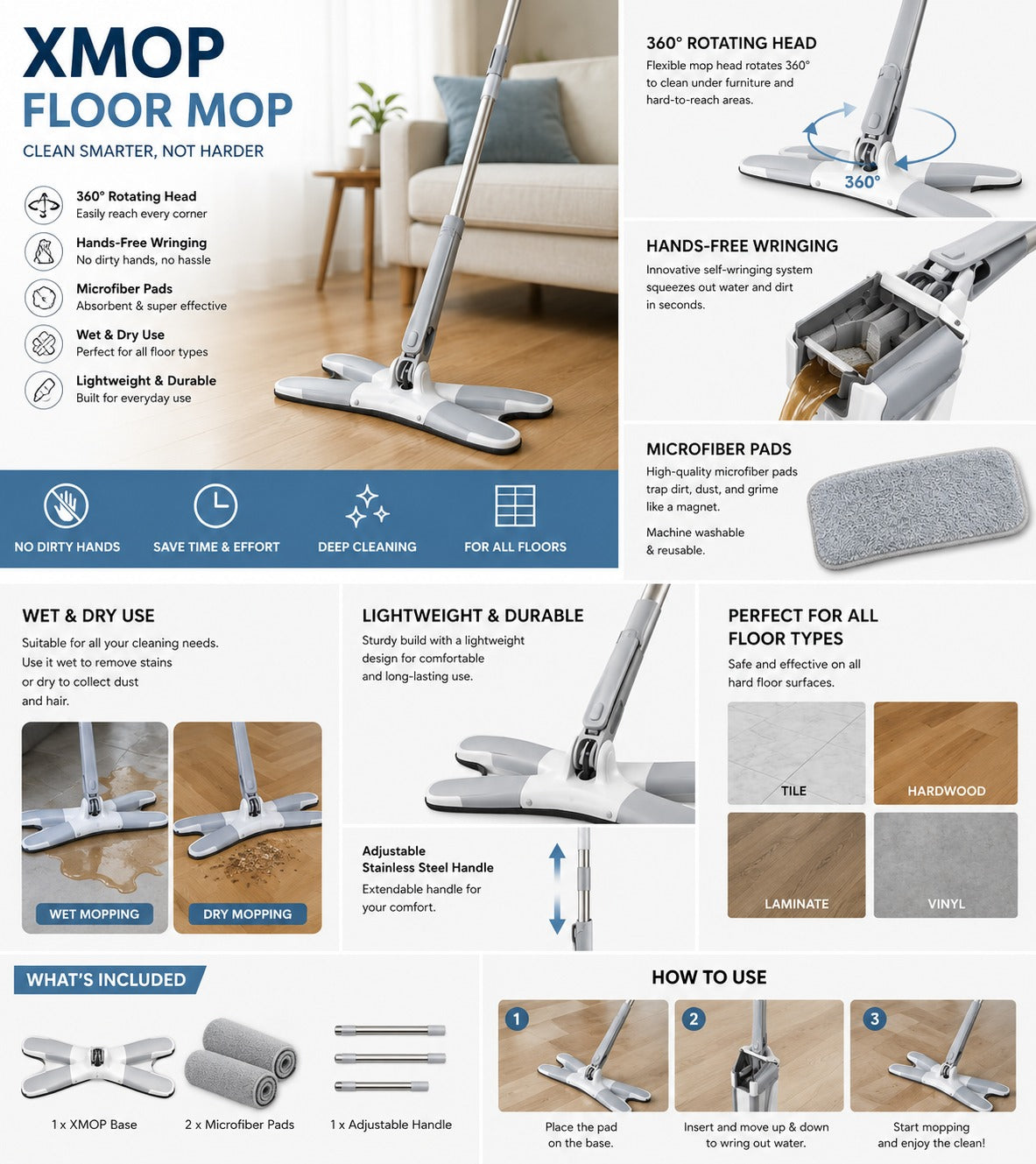 XMOP Floor Mop