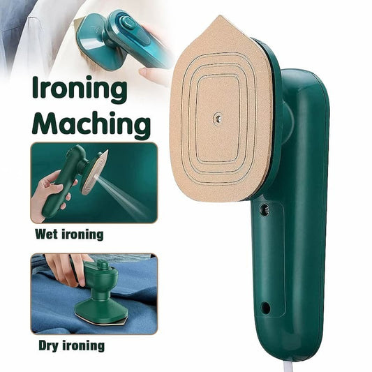 Portable Mini Steam Iron – 2-in-1 Handheld