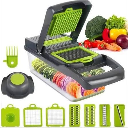 12-in-1 Multifunction Vegetable Chopper & Slicer